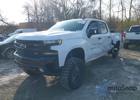 2021 Chevrolet Silverado 1500 4Wd Standard Bed Lt Trail Boss from USA, damaged, VIN 3GCPYFED2MG346221